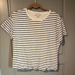 Evereve Short Sleeve Striped Tee